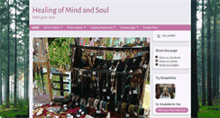 Desktop Screenshot of healingofmindandsoul.com